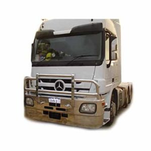 Mercedes Benz Megaspace 2660 radar bullbar Stage 2