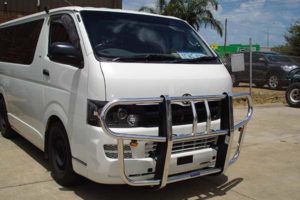 2013 Hiace Van semi polished