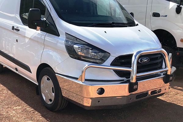 ford transit bull bar