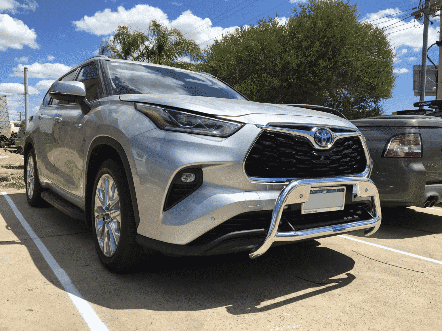 Toyota Kluger Bull Bar Irvin Bullbars Perth Toyota Kluger Bullbars