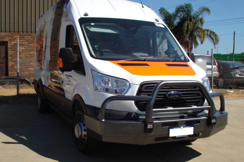 Bullbar on a Ford Transit