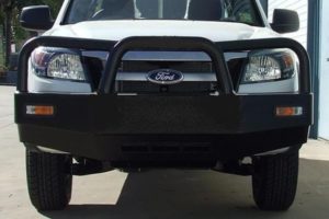 Ford Courier with a Bullbar