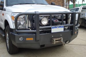 Ford F250 Bullbar with winch