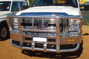 Ford F350 with Boxed Bullbar