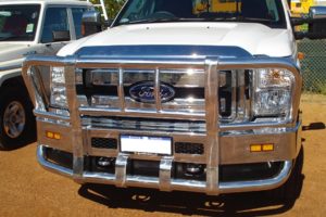 Ford F350 with Boxed Bullbar