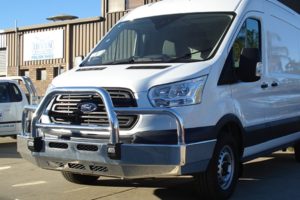 Ford Transit with Bullbar