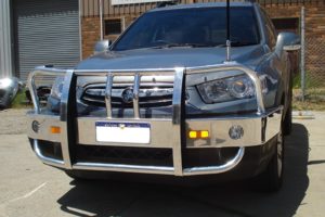 Holden Captiva with a Bullbars