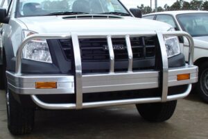 Isuzu DMax with a Bullbars