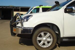 Isuzu MUX Bullbar Side ViewPerth