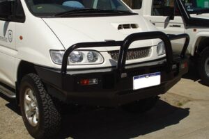 Mitsubishi Delica with Bullbar