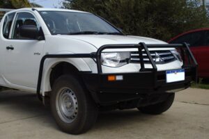 Mitsubishi Triton with Bullbar