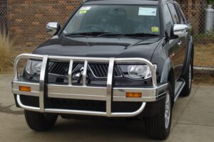 Mitsubishi Triton with a Bullbars