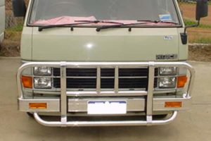 Toyota Hiace with Bullbar