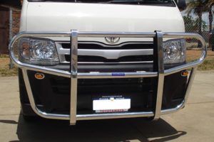 Toyota Hiace with a Bullbar