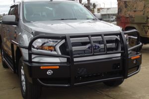 Toyota Hilux with Bullbar