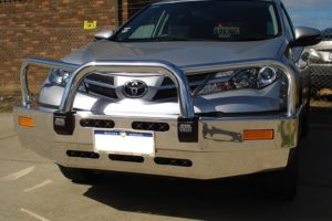 Toyota Rav4 with Bullbar