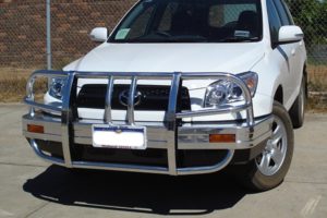 Toyota Rav4 with a Bullbar