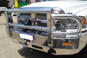 Dodge Ram Bullbar with winch Copy