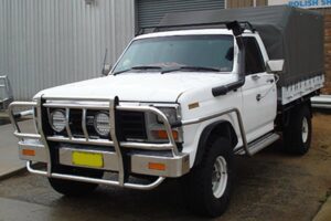 Ford F100 Bullbar with sidestep