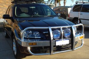 Ford Territory Bullbar with lights Copy