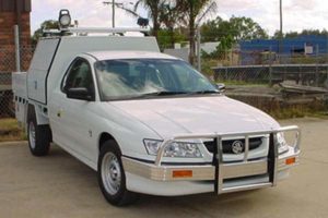 VZ Commodore stg3 fglass spoiler